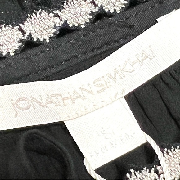 Jonathan Simkhai Black Smocked Tiered Silk Cotton Bohemian Maxi Dress NWT - Picture 16 of 16